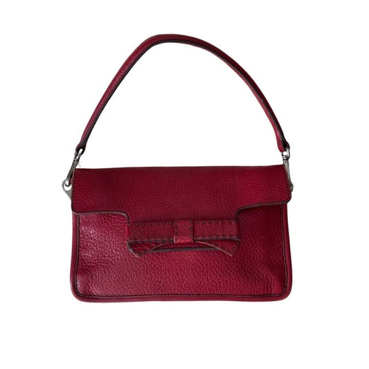 Prada Leather Bow Shoulder Bag