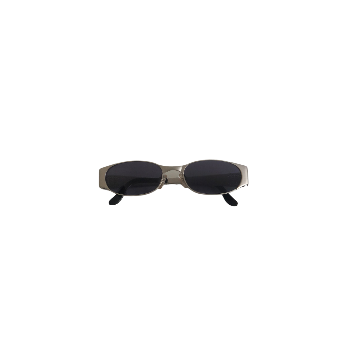 Chanel Gunmetal Sunglasses