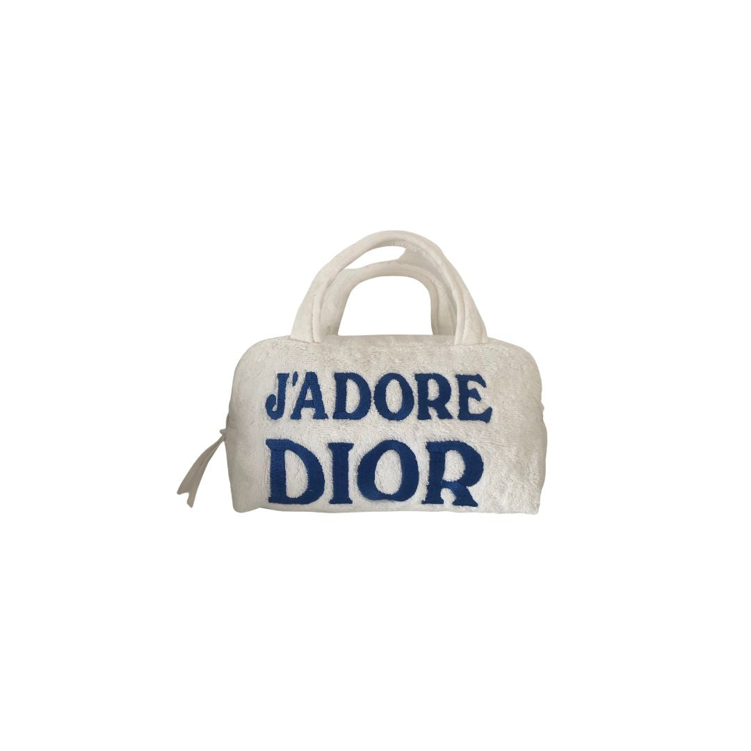 Christian Dior 'J'adore Dior' Terry Cloth Handbag